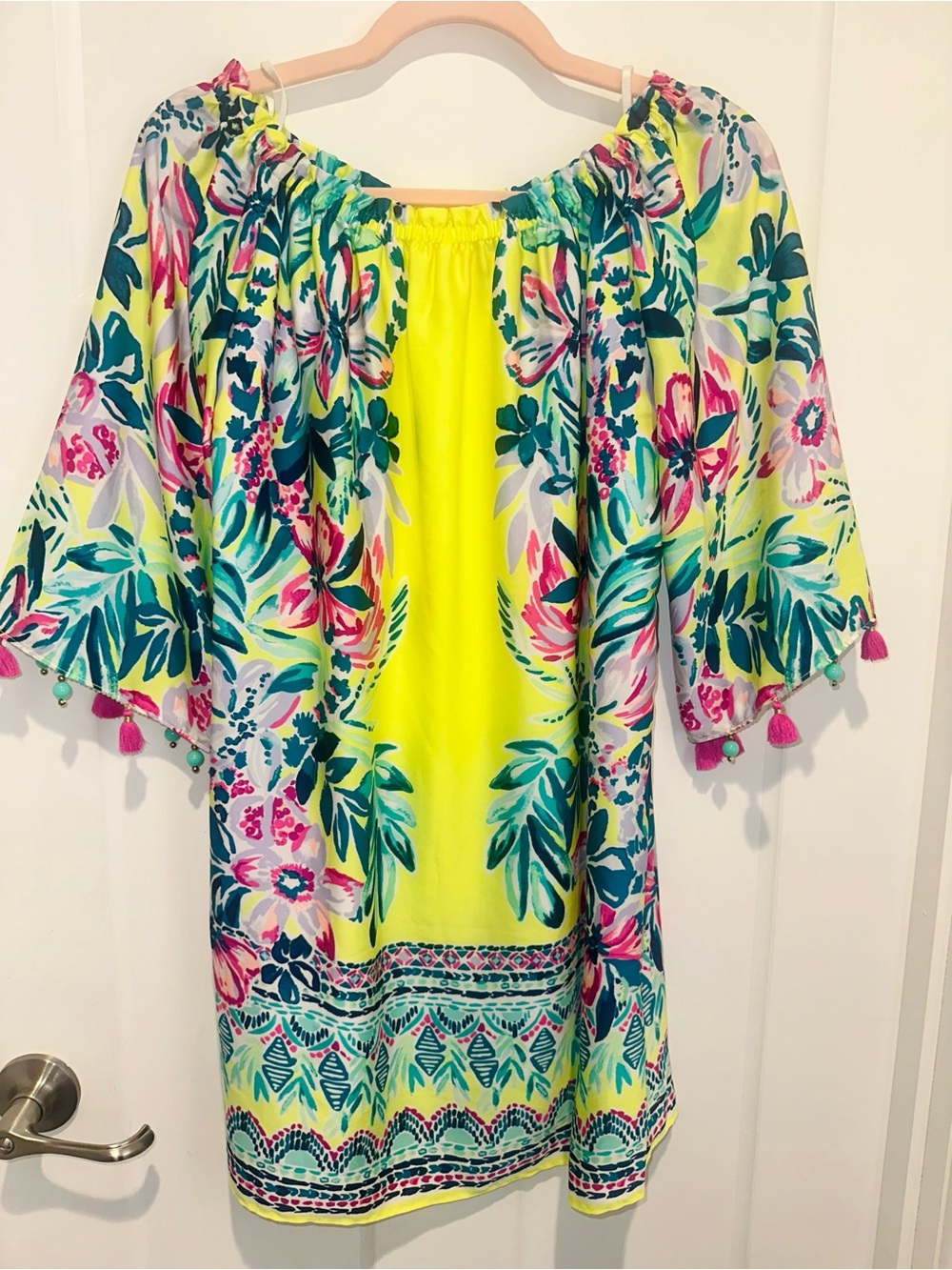 Lilly Pulitzer Payge Dress Lemur Alone XS